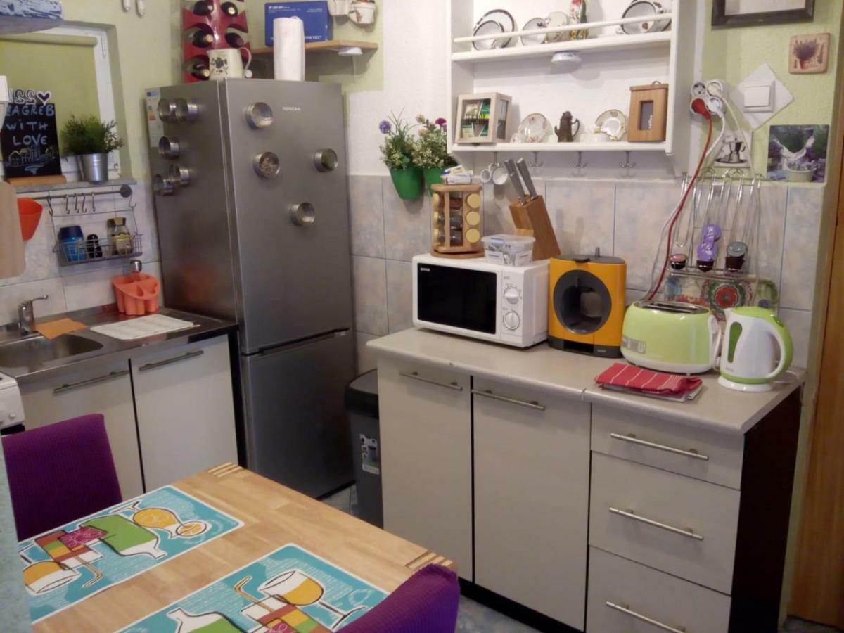 Apartman Teuta Zagreb Buitenkant foto