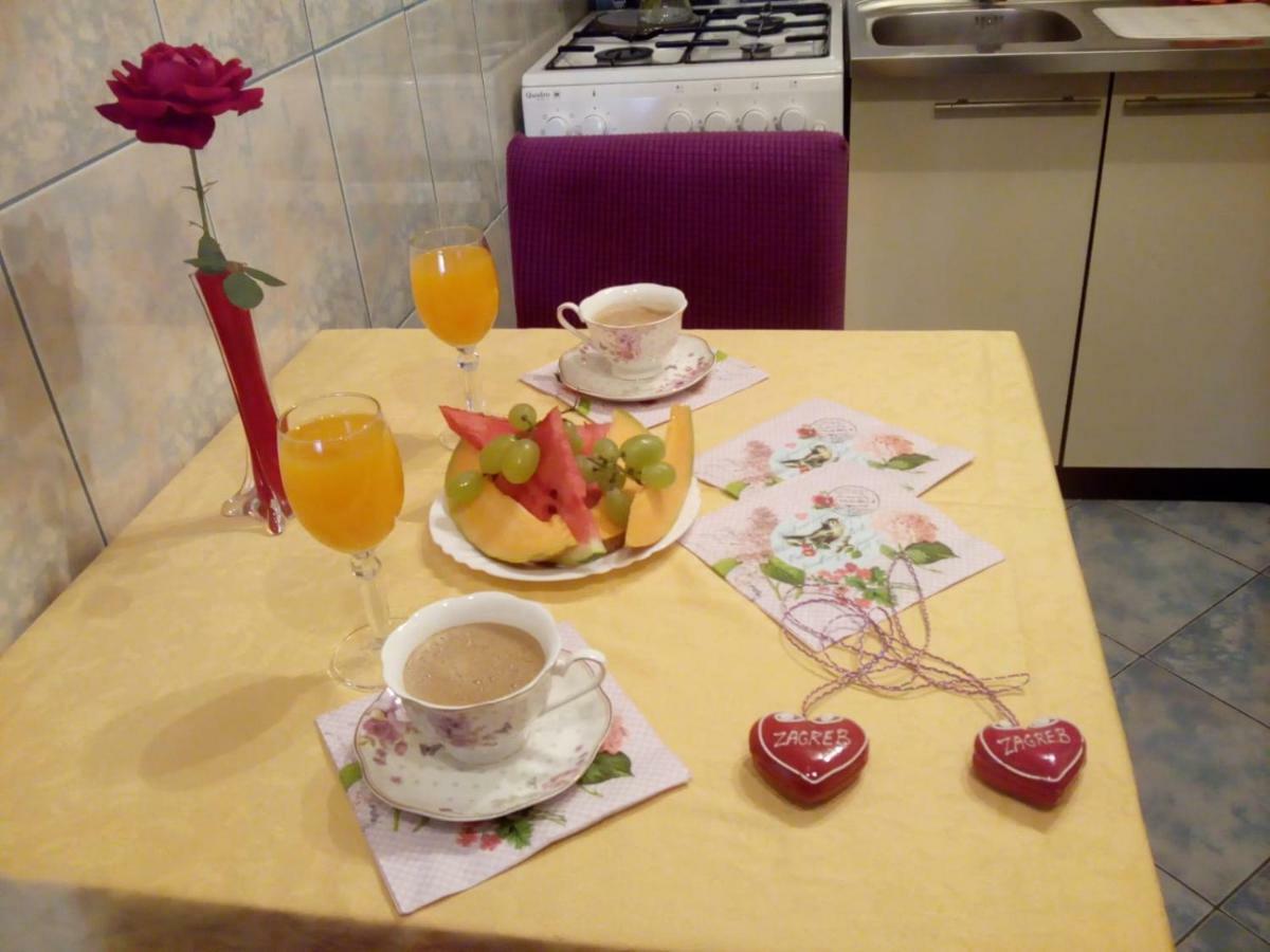 Apartman Teuta Zagreb Buitenkant foto