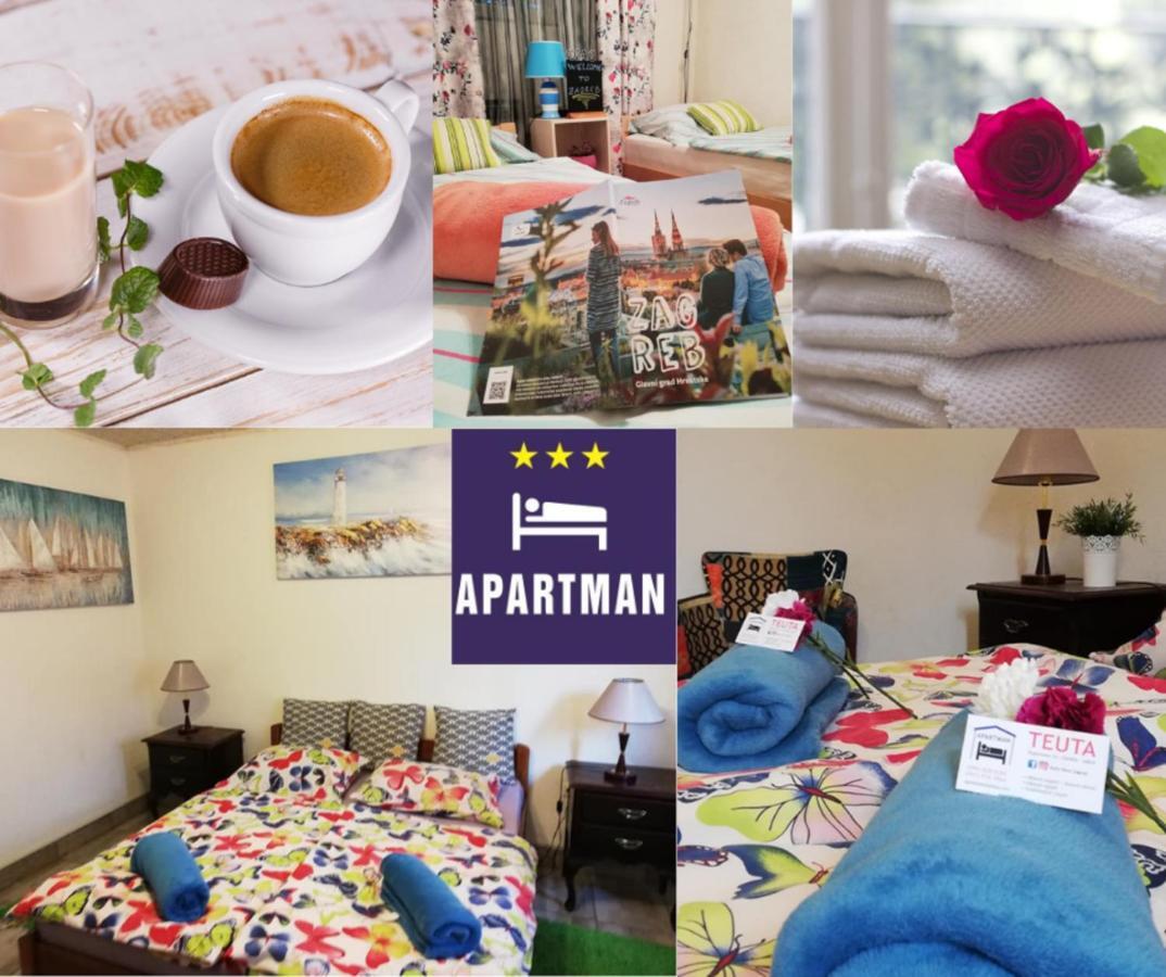 Apartman Teuta Zagreb Buitenkant foto